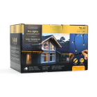 Lumineo Koppelbare kerstverlichting | IJspegel | Lumineo | Pro-Lights | 3.6 meter (96 leds, Buiten, Extra warm wit, Zwart snoer) 493714 K151200138 - 5