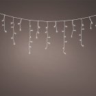 Lumineo Koppelbare kerstverlichting | IJspegel | Lumineo | Pro-Lights | 3.6 meter (96 leds, Buiten, Warm wit, Wit snoer) 493715 K151200139 - 1