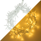 Lumineo Koppelbare kerstverlichting | Standaard | Lumineo | Pro-Lights | 9.5 meter (96 leds, Buiten, Warm wit, Wit snoer) 493707 K151200133 - 1