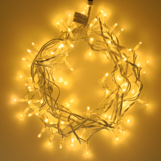 Lumineo Koppelbare kerstverlichting | Standaard | Lumineo | Pro-Lights | 9.5 meter (96 leds, Buiten, Warm wit, Wit snoer) 493707 K151200133 - 3