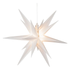 Lumineo Kunststof kerstster | Lumineo | Ø 60 cm (Led, Binnen/buiten, Wit) 490703 K151200166 - 1