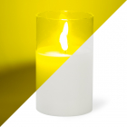 Lumineo LED kaars | 13 cm | Lumineo (In glas, Timer, Wit) 485348 K151000081 - 1