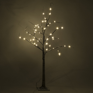 Lumineo LED kerstboom | 1.25 meter (48 LEDs, Besneeuwd) 492348 K151000678 - 