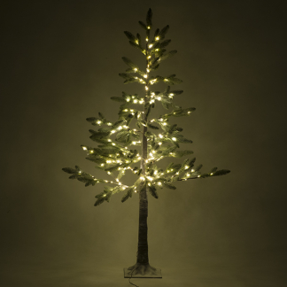 Lumineo LED kerstboom | 1.5 meter (240 LEDs, Besneeuwde dennenboom) 492371 K151000679 - 