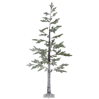Lumineo LED kerstboom | 2.1 meter (412 LEDs, Besneeuwde dennenboom) 492375 K151000682 - 