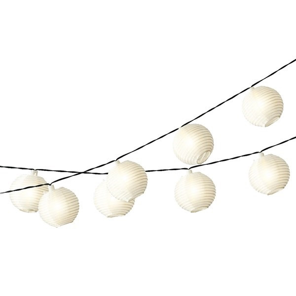 Lichtsnoer solar rotan met 10 lampen kopen? Verlichting met bewegingssensor