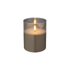 Lumineo Led kaars | 13 cm | Lumineo (In glas, Timer, Smokey) 485357 K151000090 - 2