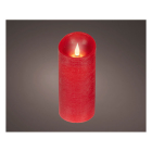Lumineo Led kaars | Lumineo | Ø7.5 x 17 cm (Bewegende vlam, Batterijen, Warm wit licht, Rood) 480682 K151001738 - 2