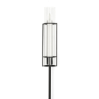 Led kaars | Lumineo | 67 cm (Bewegende vlam, Batterijen, Timer, Standaard, Crème, Buiten)