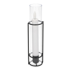 Lumineo Led kaars | Lumineo | 67 cm (Bewegende vlam, Batterijen, Timer, Standaard, Crème, Buiten) 891953 K170105513 - 2