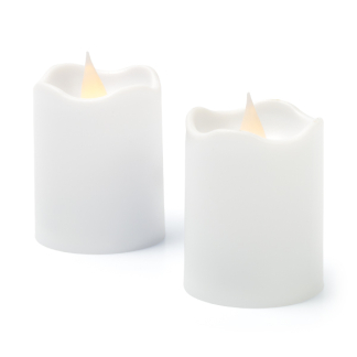 Lumineo Led kaars | Lumineo | 6 stuks (Stompkaars, Bewegende vlam, Oplaadbaar, Wit) 486717 K150303994 - 4