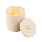 Lumineo Led kaars voor buiten | Lumineo | Ø 8 x 10 cm (Deksel, Beton, Beige) 898438 K170203573 Lumineo Led kaars voor buiten | Lumineo | Ø 8 x 10 cm (Deksel, Beton, Beige) 898438 K170203573