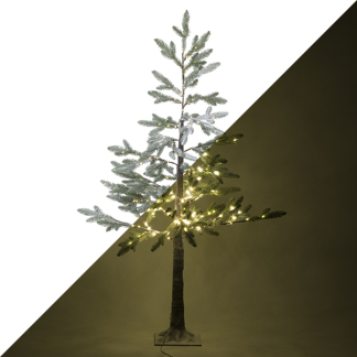 Lumineo Led kerstboom | 1.5 meter (240 leds, Besneeuwde dennenboom) 492371 K151000679 - 1