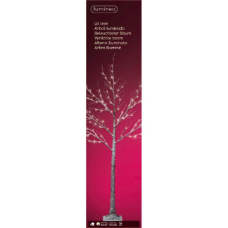 Lumineo Led kerstboom | 1.8 meter (96 leds, Besneeuwd, Binnen/Buiten) 492350 K151000681 - 4