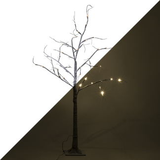 Lumineo Led kerstboom | Lumineo | 1.25 meter (48 leds, Besneeuwd) 492348 K151000678