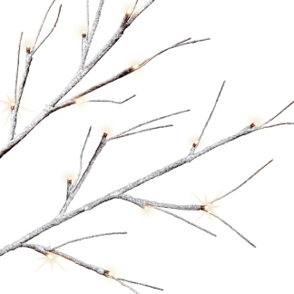 Lumineo Led kerstboom | Lumineo | 1.25 meter (48 leds, Besneeuwd) 492348 K151000678 - 5
