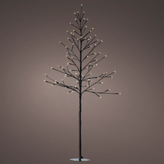 Lumineo Led kerstboom | Lumineo | 1.2 meter (80 leds, Timer, Binnen/Buiten) 491621 K151200096 - 2