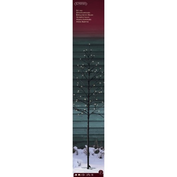 Lumineo Led kerstboom | Lumineo | 1.2 meter (80 leds, Timer, Binnen/Buiten) 491621 K151200096 - 3