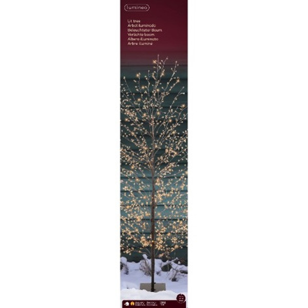 Lumineo Led kerstboom | Lumineo | 1.5 meter (1350 leds, Micro led, Timer, Binnen/Buiten) 491629 K151200097 - 3