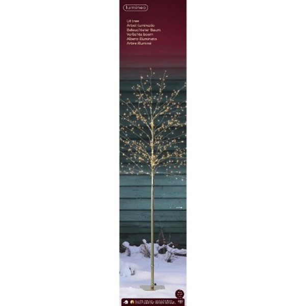 Lumineo Led kerstboom | Lumineo | 1.5 meter (480 leds, Micro led, Timer, Binnen/Buiten) 491607 K151200093 - 4
