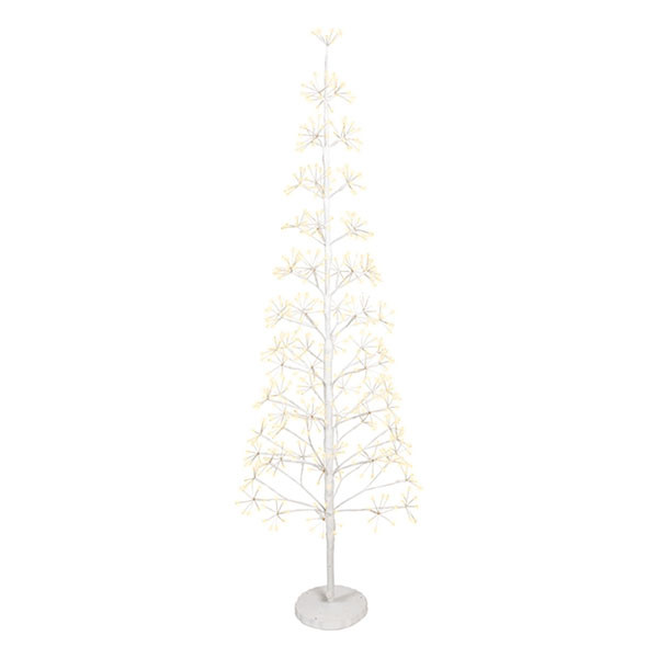 Lumineo Led kerstboom | Lumineo | 1.5 meter (624 micro leds, Fonkelend, Binnen/Buiten, Wit) 490675 K151001806 - 1