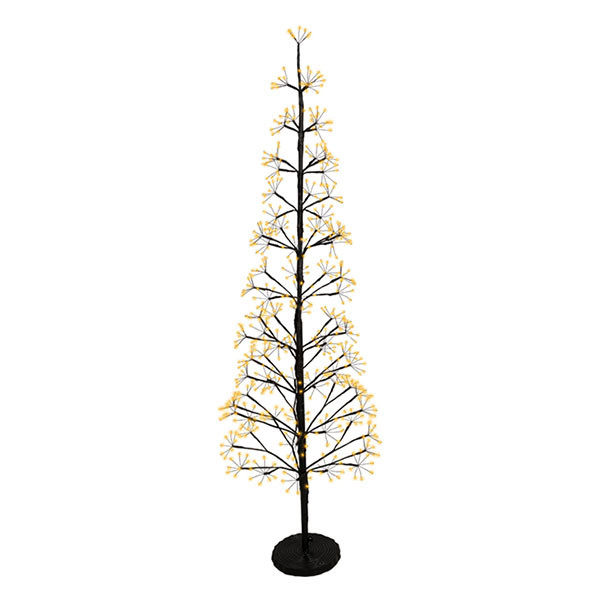Lumineo Led kerstboom | Lumineo | 1.5 meter (624 micro leds, Fonkelend, Binnen/Buiten, Zwart) 490673 K151001804 - 1