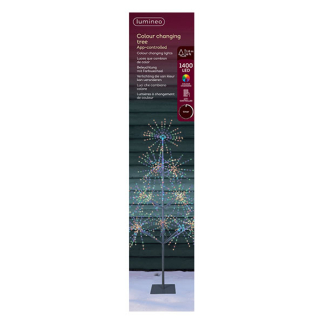Lumineo Led kerstboom | Lumineo | 1.8 meter (1400 micro leds, Timer, App, Binnen/Buiten) 491229 K151001813 - 6