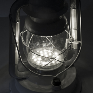 Lumineo Led lantaarn | Lumineo | 34 cm (Led, Metaal, Batterij, Binnen) 894076 K150101198 - 2