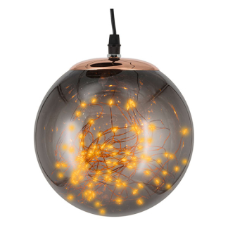 Lumineo Lichtbol kerst | Lumineo | Ø 18 cm | 80 leds (Warm wit, Binnen/buiten) 490431 K151200161