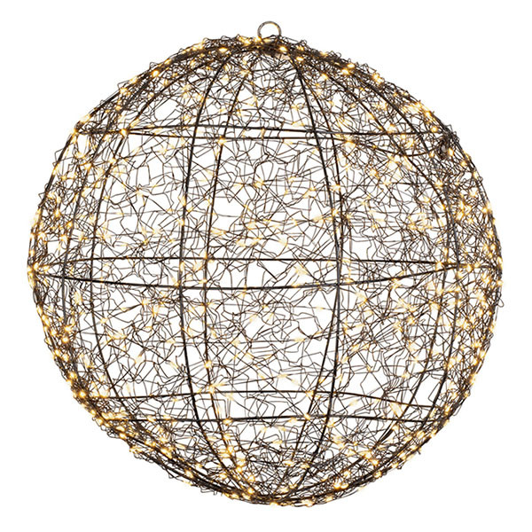 Lumineo Lichtbol kerst | Lumineo | Ø 28 cm (400 leds, Timer, Metaal, Binnen/Buiten) 491459 K151001816 - 1