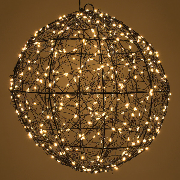 Lumineo Lichtbol kerst | Lumineo | Ø 28 cm (400 leds, Timer, Metaal, Binnen/Buiten) 491459 K151001816 - 2