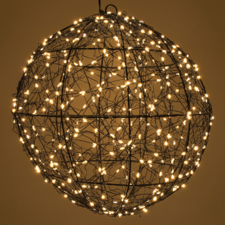 Lumineo Lichtbol kerst | Lumineo | Ø 28 cm (400 leds, Timer, Metaal, Binnen/Buiten) 491459 K151001816 - 2