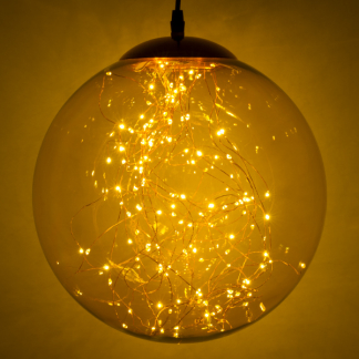 Lumineo Lichtbol kerst | Lumineo | Ø 30 cm (140 Micro LEDs, Amber, Binnen/Buiten) 496054 K151000673 - 