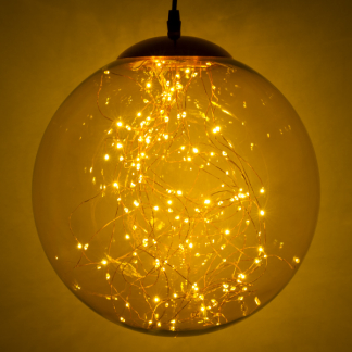 Lumineo Lichtbol kerst | Lumineo | Ø 30 cm (140 Micro leds, Amber, Binnen/Buiten) 496054 K151000673 - 3