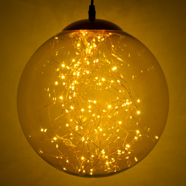Lumineo Lichtbol kerst | Lumineo | Ø 30 cm (140 Micro leds, Amber, Binnen/Buiten) 496054 K151000673 - 6