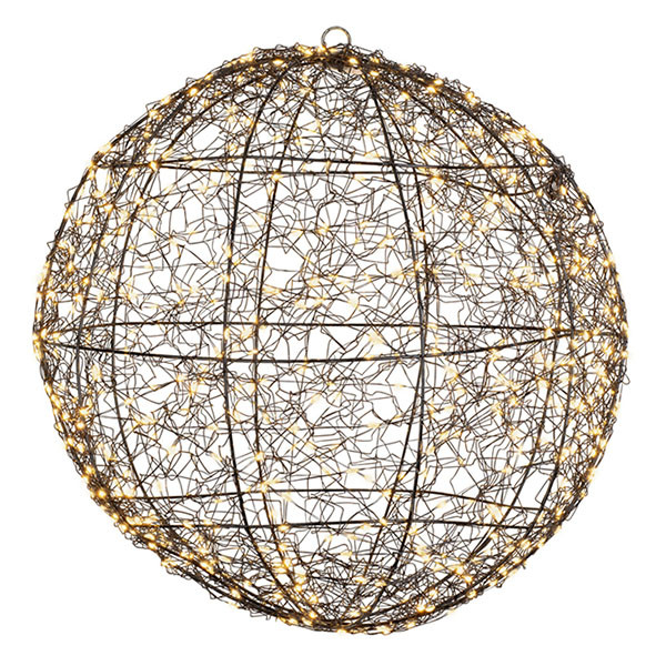 Lumineo Lichtbol kerst | Lumineo | Ø 38 cm (600 leds, Timer, Metaal, Binnen/Buiten) 491460 K151001817 - 1