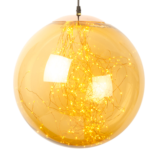 Lumineo Lichtbol kerst | Lumineo | Ø 40 cm (300 Micro leds, Amber, Binnen/Buiten) 496055 K151000674 - 2