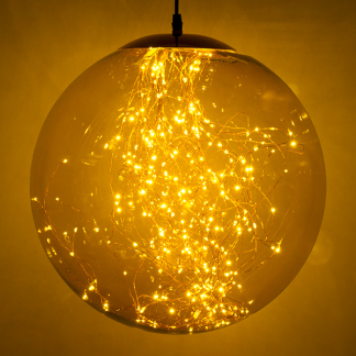 Lumineo Lichtbol kerst | Lumineo | Ø 40 cm (300 Micro leds, Amber, Binnen/Buiten) 496055 K151000674 - 6