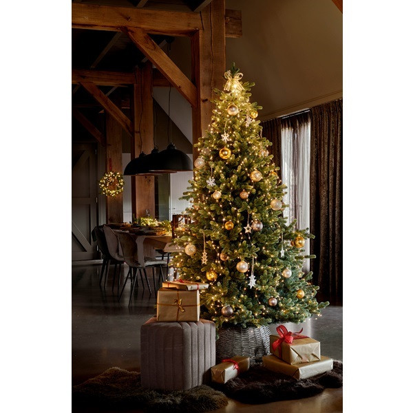Lumineo Lichtmantel kerstboom | 12 x 1.8 meter | Lumineo (408 leds, Binnen/Buiten, Warm wit) 496156 K150303980 - 6