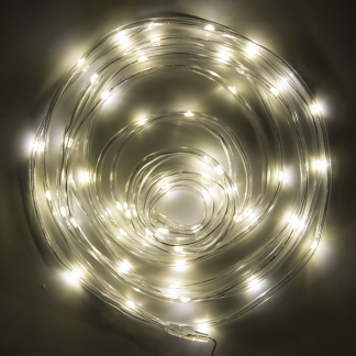 Lumineo Lichtslang | 11 meter | Lumineo (144 LEDs, 8 lichtprogramma's, Warm wit, Binnen/Buiten) 492839 K151000011 - 