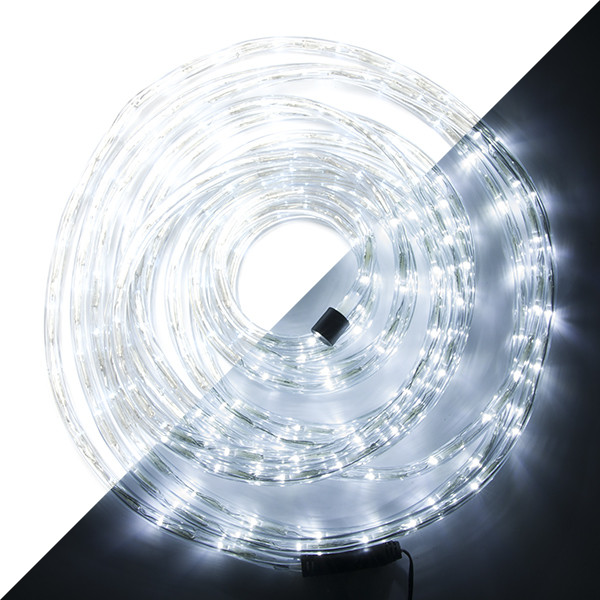 Lumineo Lichtslang | 14 meter | Lumineo (216 leds, 8 lichtfuncties, Binnen/Buiten, Koud wit) 492842 K151000013 - 1