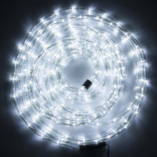 Lumineo Lichtslang | 14 meter | Lumineo (216 leds, 8 lichtprogramma's, Koud wit, Binnen/Buiten) 492842 K151000013 - 3