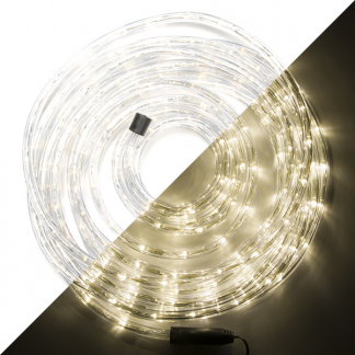 Lumineo Lichtslang | 14 meter (216 LEDs, 8 lichtprogramma's, Warm wit, Binnen/Buiten) 492843 K151000014 - 