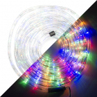 Lichtslang | 14 meter (216 leds, 8 lichtprogramma's, Gekleurd, Binnen/Buiten)