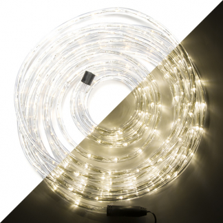 Lumineo Lichtslang | 14 meter (216 leds, 8 lichtprogramma's, Warm wit, Binnen/Buiten) 492843 K151000014 - 1