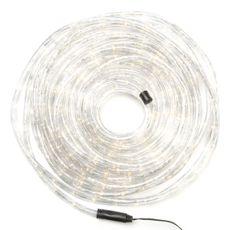 Lumineo Lichtslang | 23 meter (432 leds, 8 lichtprogramma's, Warm wit, Binnen/Buiten) 492847 K151000017 - 2
