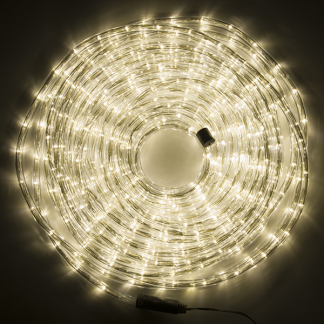 Lumineo Lichtslang | 23 meter (432 leds, 8 lichtprogramma's, Warm wit, Binnen/Buiten) 492847 K151000017 - 3