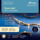 Lumineo Lichtslang touw op batterijen | 2.25 meter | Lumineo (40 LEDs, Timer, Binnen) 485539 K151000534 - 5