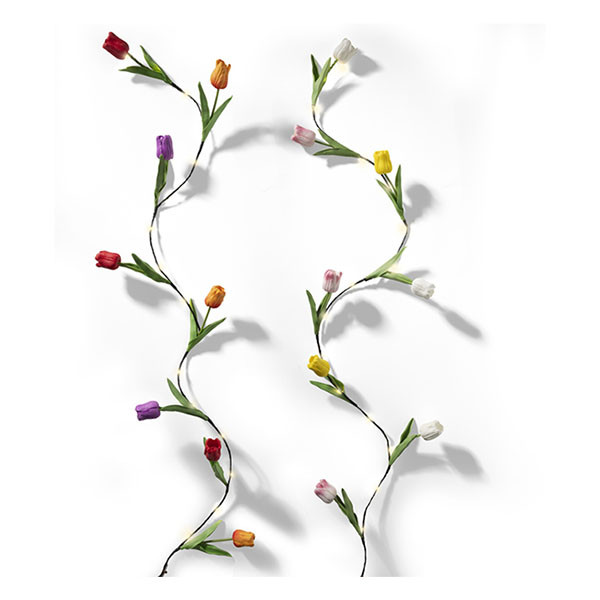 Lumineo Lichtslinger tulpen | Lumineo | 1.5 meter (Led, Warm Wit, USB C) 890934 K170105785 - 1