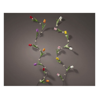 Lumineo Lichtslinger tulpen | Lumineo | 1.5 meter (Led, Warm Wit, USB C) 890934 K170105785 - 2